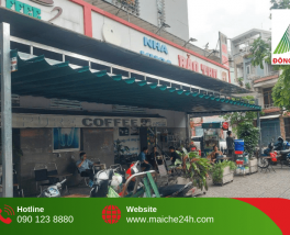 Giới thiệu đơn vị chuyên làm bạt kéo di động che quán cafe khu vực HCM