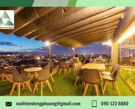 Làm mái che bạt kéo quán rooftop ở đâu uy tín và chuyên nghiệp?